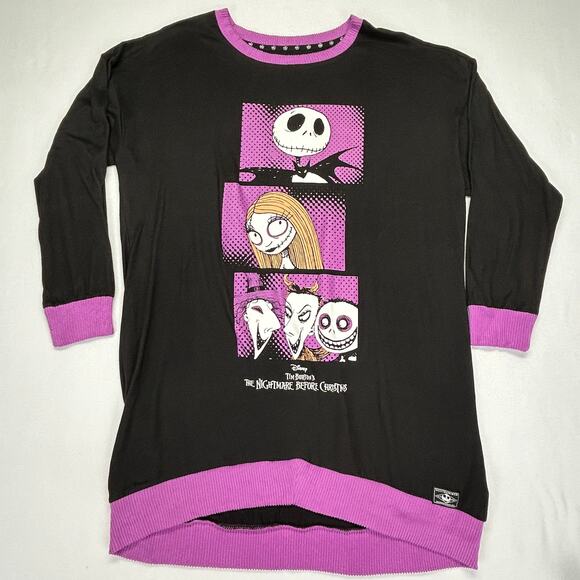 Lot of 3 Disney Nightmare B4 Christmas: Puzzle + Sleep Shirt XL 16-18 + Cookbook - Picture 12 of 16